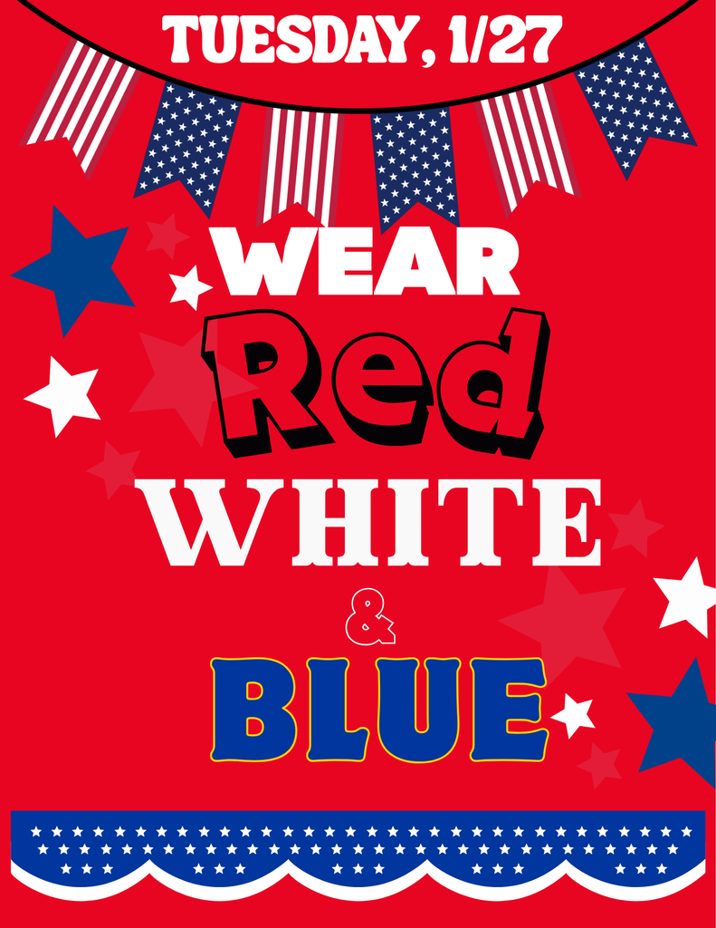 Red, White, Blue Day