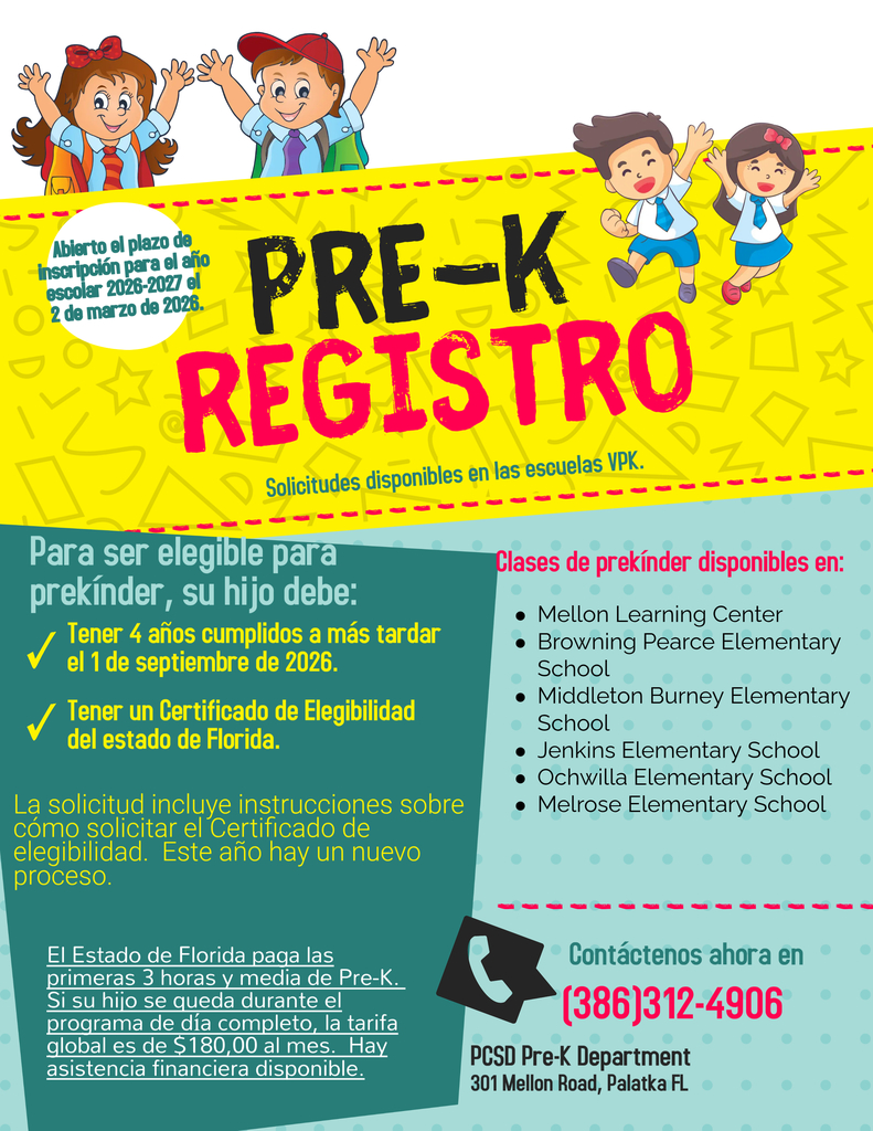 PreK Flyer