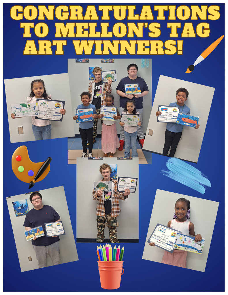 Congratulations to the Tag Art Winners for Mellon Learning Center! 
