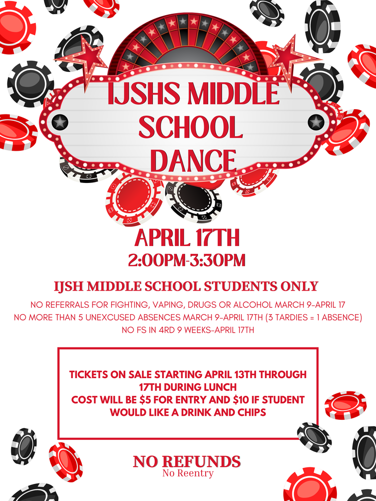 Middle School Dance Flier