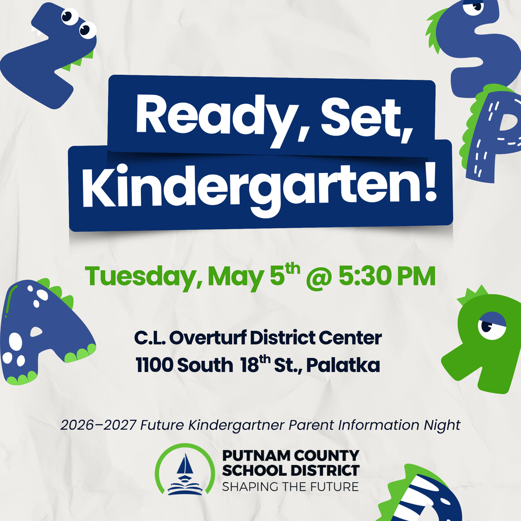 Ready, Set, Kindergarten! Flyer (details in post)