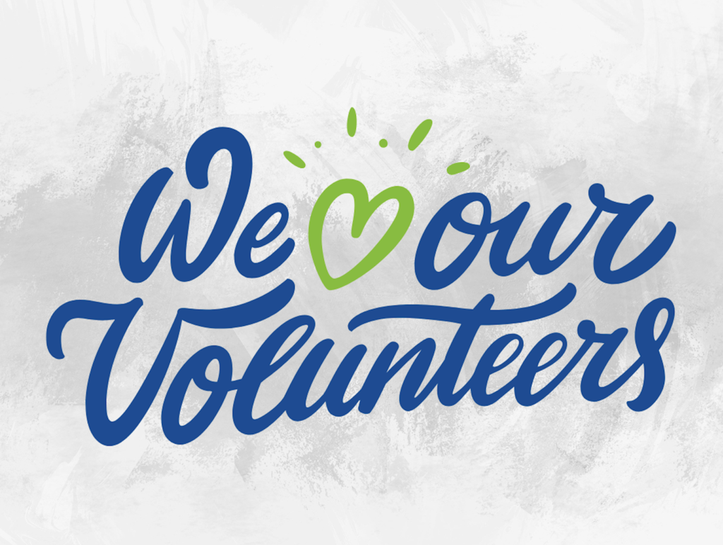 We love our volunteers