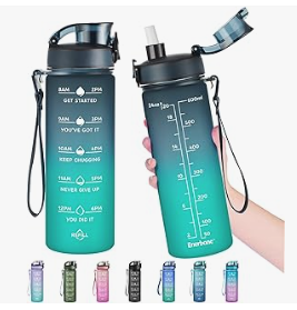 Water bottle examples