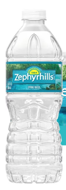 Water bottle examples
