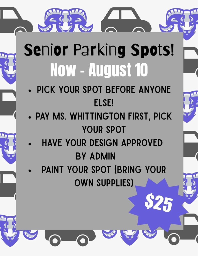 Senior parking spots
