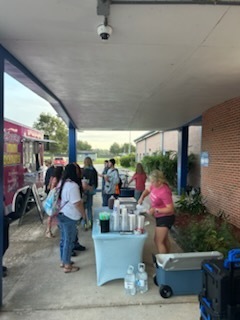 Interlachen Nutrition serving students.  