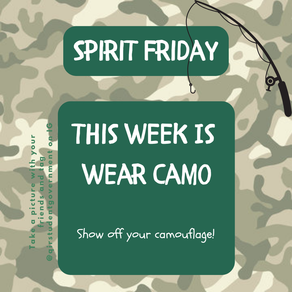 Spirit Friday Camo