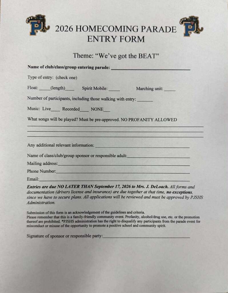 HOCO PARADE APP