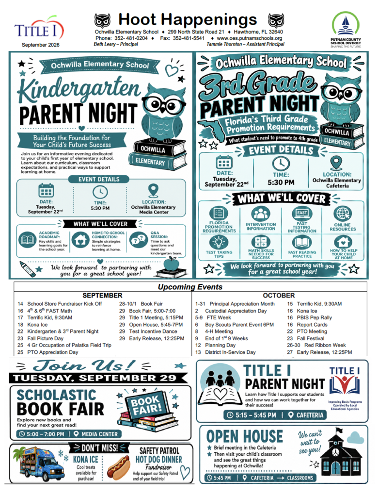 Sept Newsletter