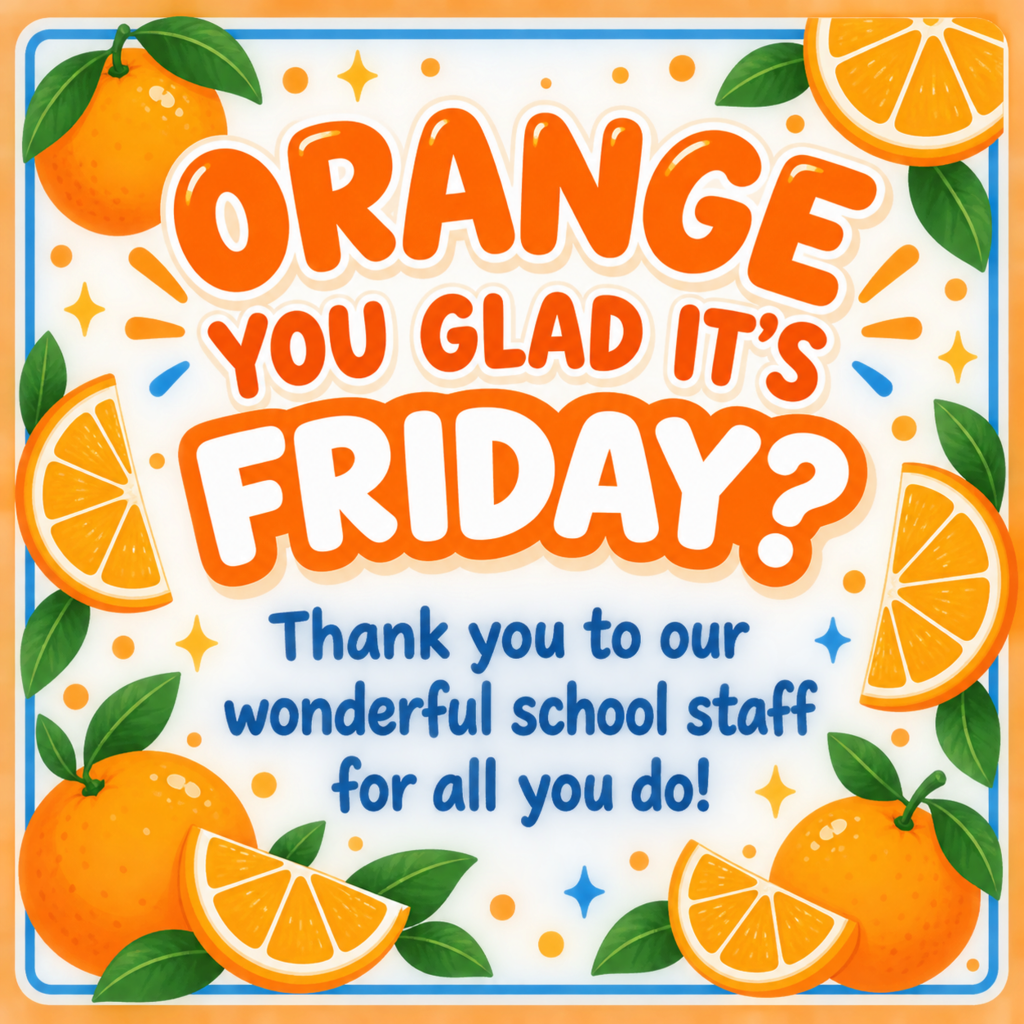 Orange you glad it's Friday
