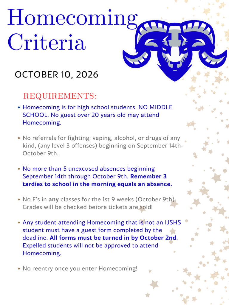 Homecoming Criteria