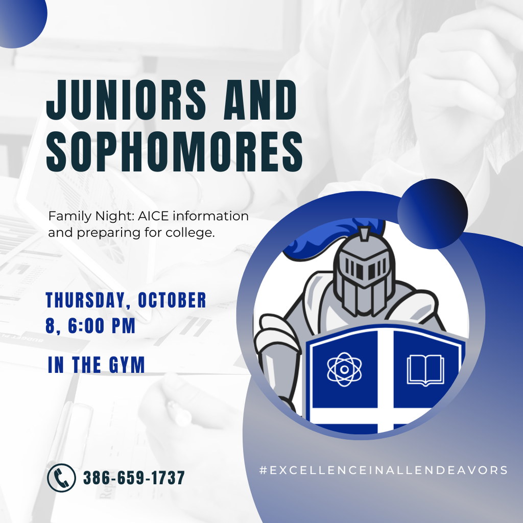 Junior and Sophomore Meeting