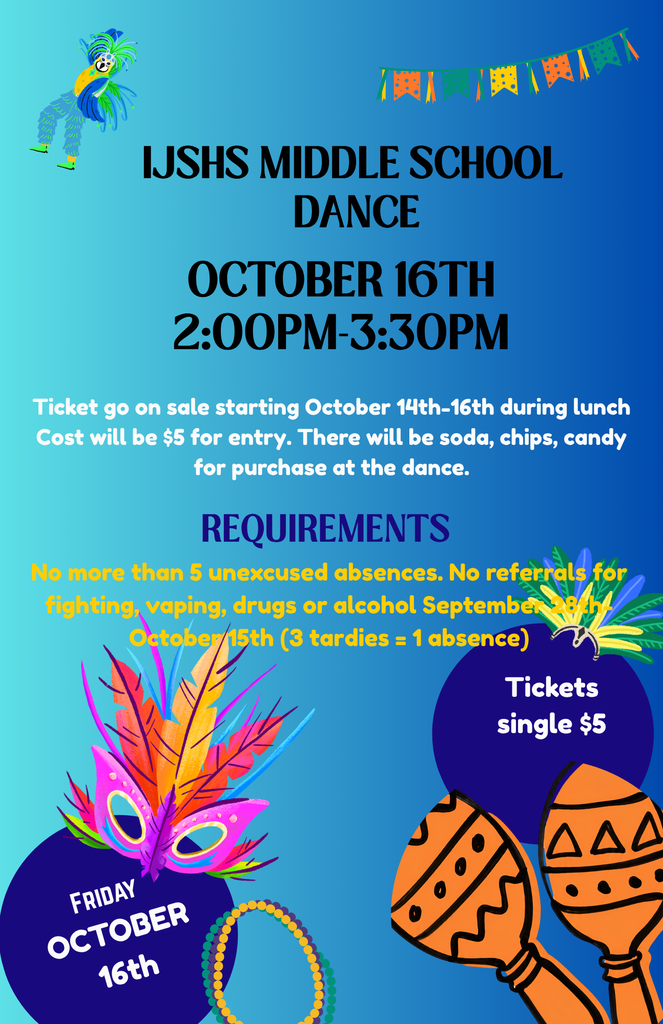 Middle School Dance Information