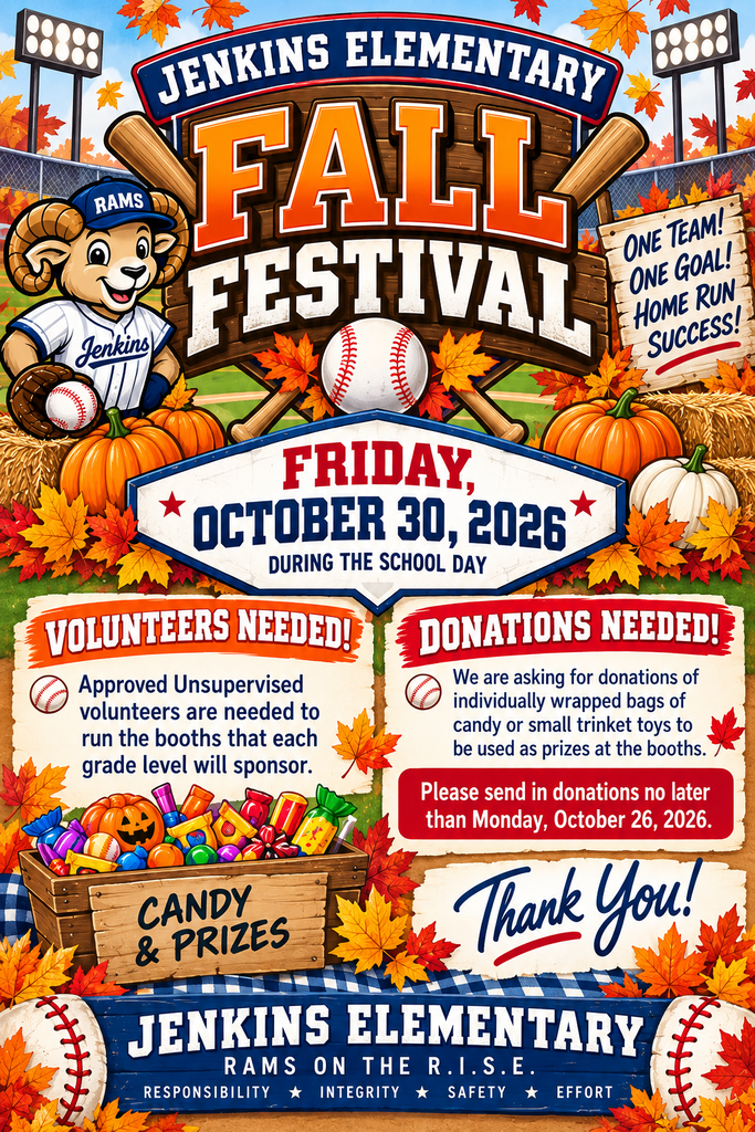 Fall Festival Update for 2026 JES