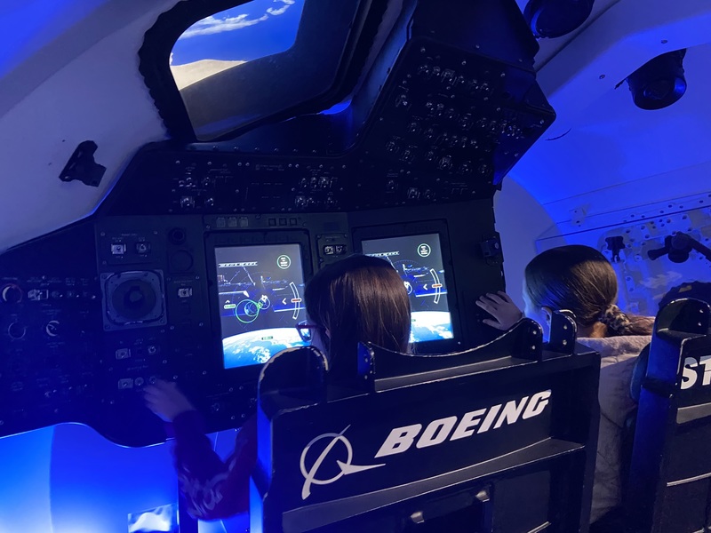 picture of students at Kennedy space center