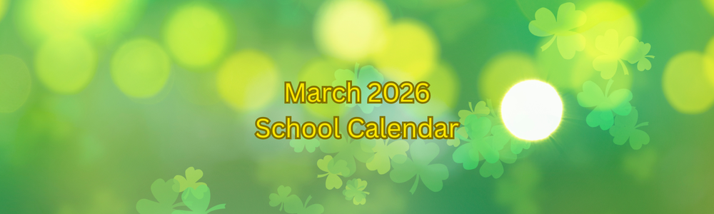 March school calendar