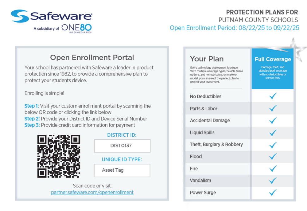 Safeware Protection Plan Flyer