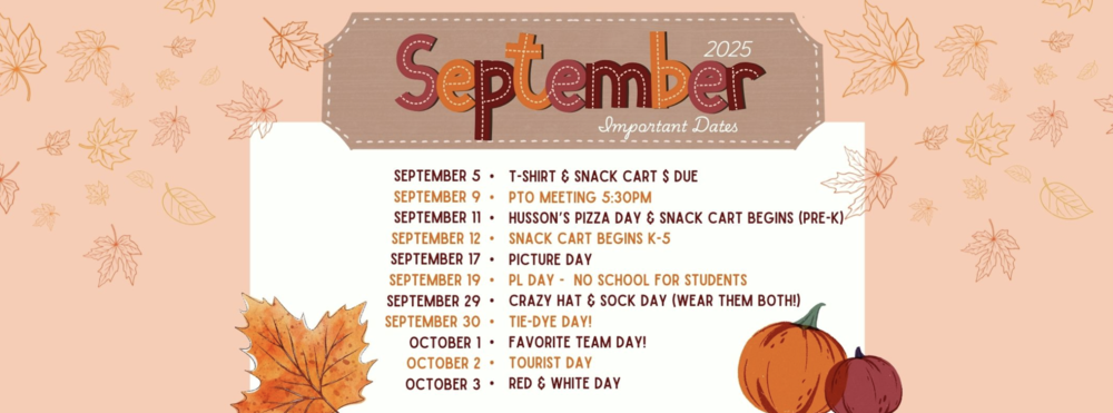 septemeber newsletter