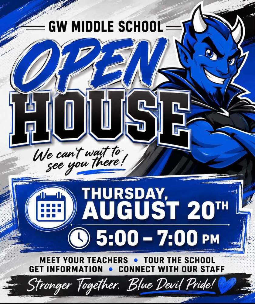 Open House 8/20 from 5-7