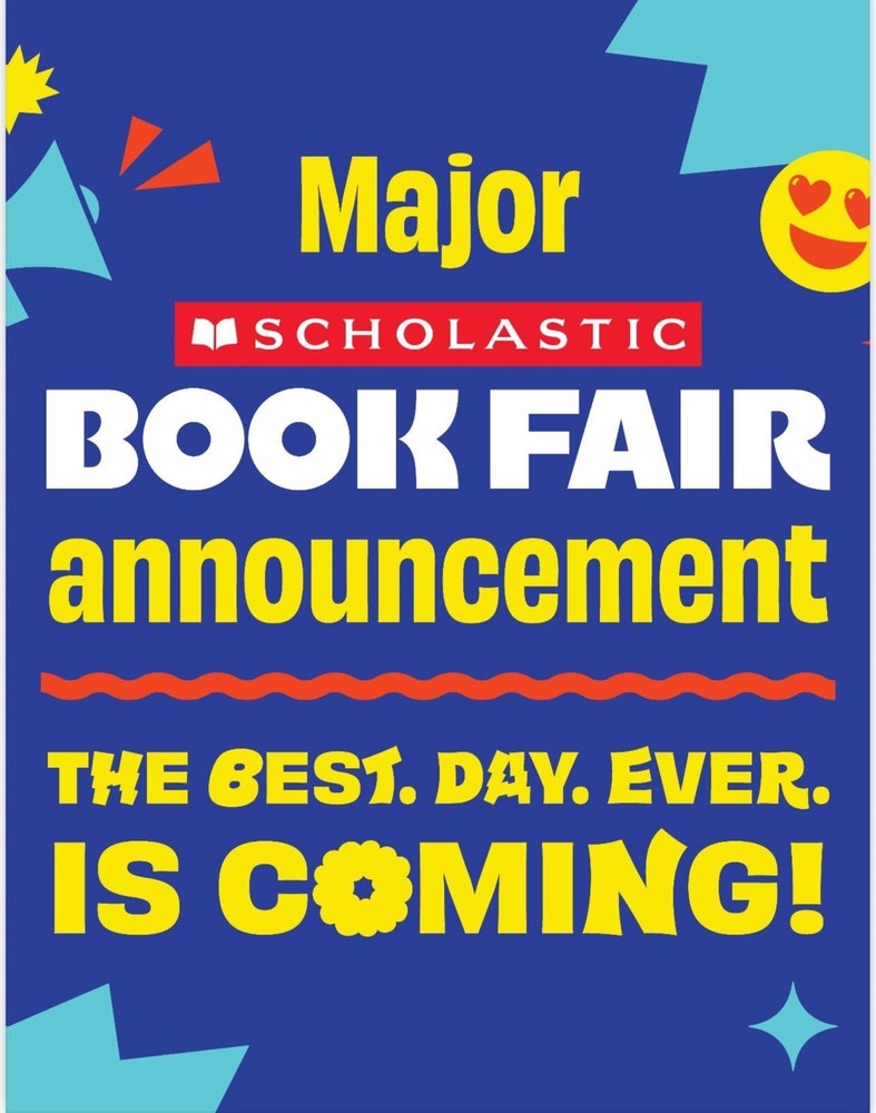 Book Fair is Coming!