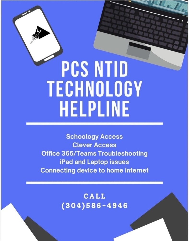 PCS NTID Helpline contact information