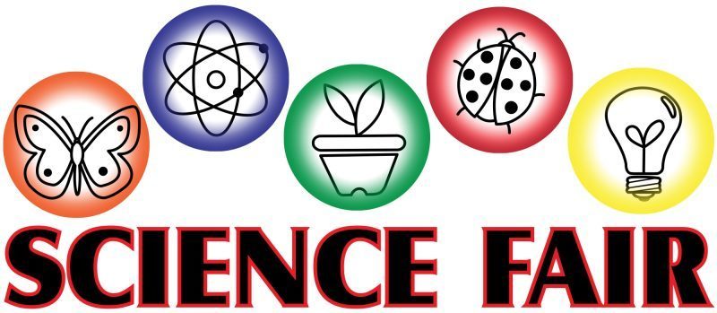 Science fair logo and symbols
