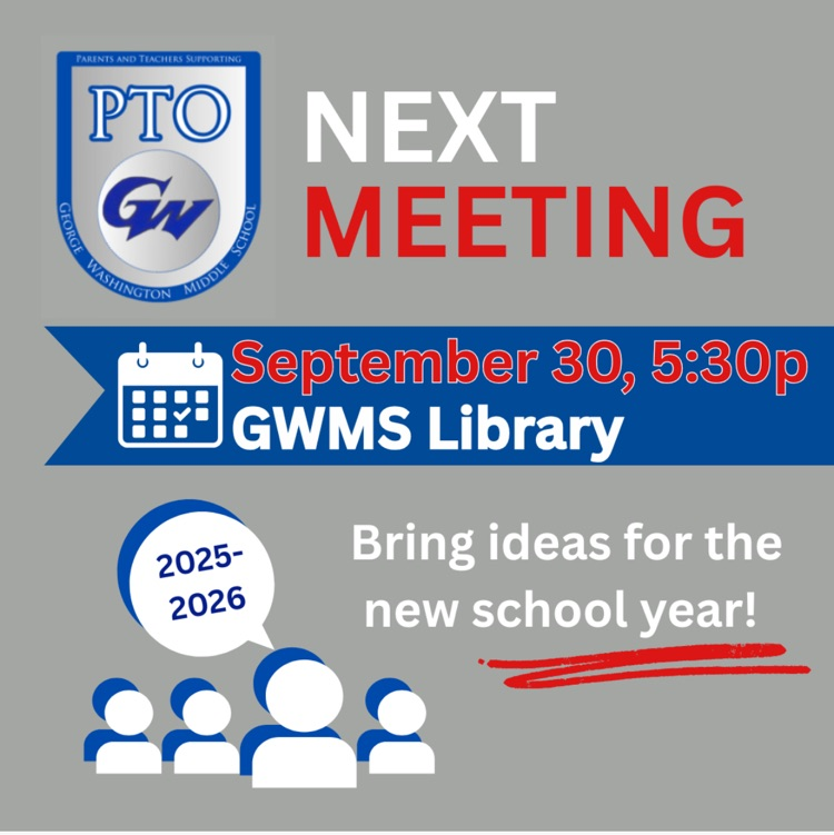PTO Meeting 9/30 at 5:30