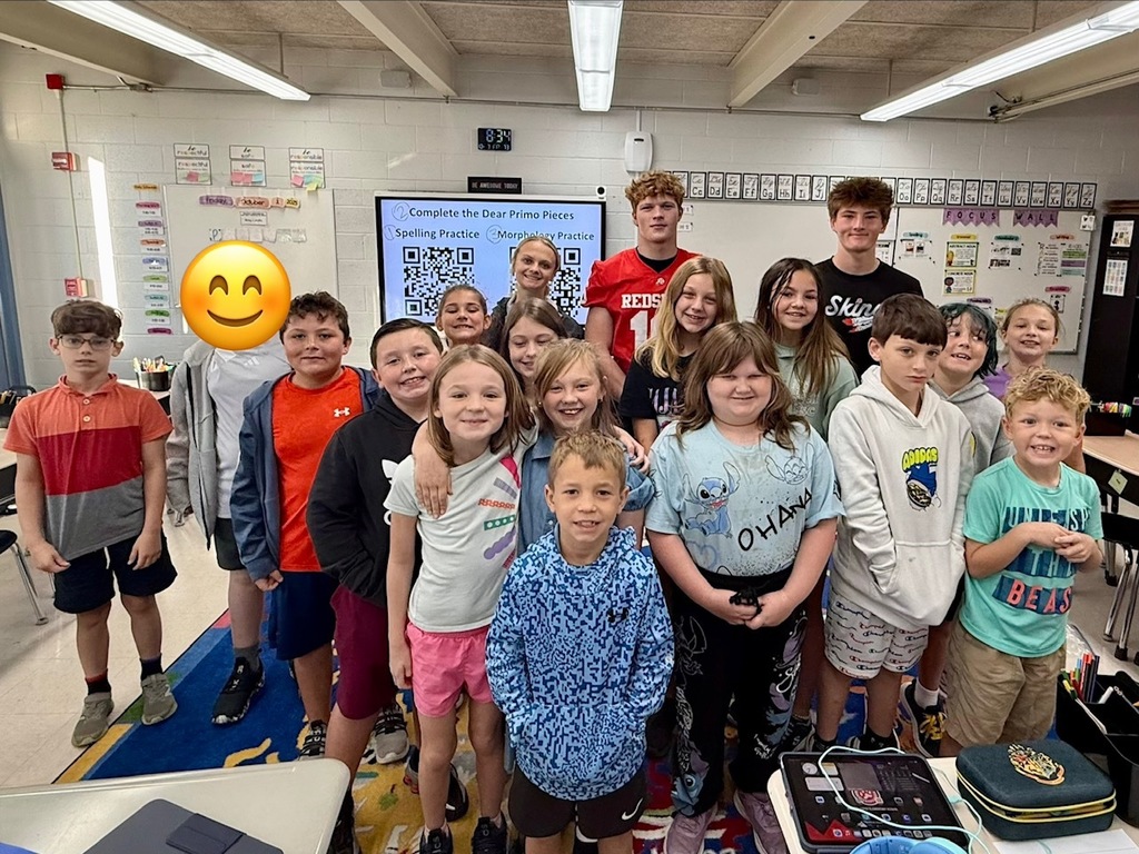 High School Students with Conner Street Students