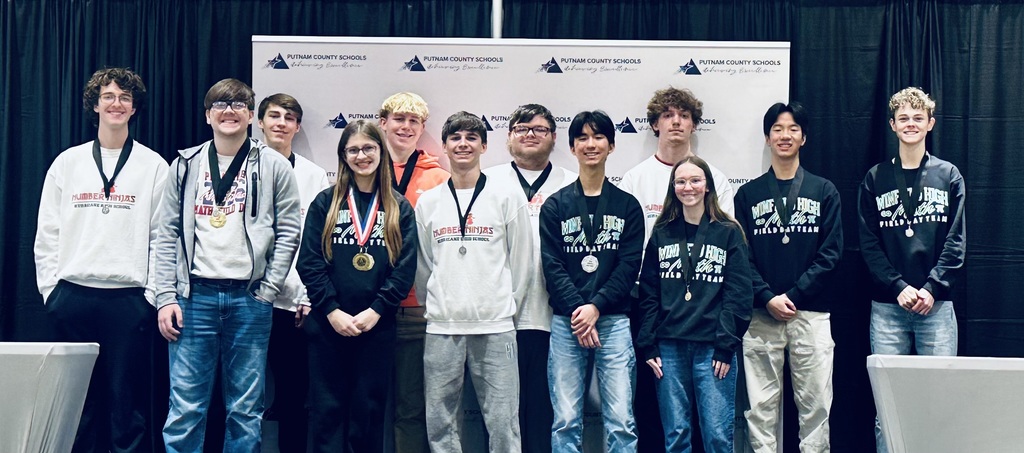 Math Field Day Winners plus alternates