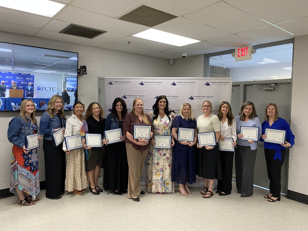🎉 Celebrating Excellence at Putnam County Schools 🎉 On April 30, 2026, Putnam County Schools proudly honored our outstanding staff at the Employee of the Year Banquet. Congratulations to our honorees: 🏆 Service Personnel of the Year: Leslie Layne 🏆 Professional Support Personnel of the Year: Melody Shilot 🏆 Counselor of the Year: Vickie Dadisman 🏆 Elementary Teacher of the Year: Rhonda Fields 🏆 Middle School Teacher of the Year: Abby Broome 🏆 High School & Overall Teacher of the Year: Jordan Dotson 🏆 Principal of the Year: Kensie Fisher We are grateful for the dedication and impact each of you brings to our schools every day. Congratulations to all of our Teachers of the Year, and best of luck to those advancing to the state competition—we are cheering you on! 🍎💙