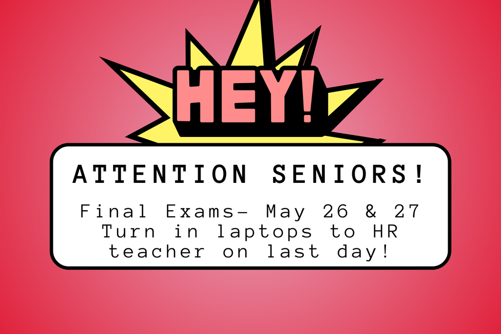 Attention Seniors!