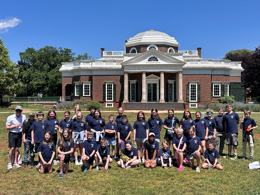 Rock Branch Elementary’s choir had a long-awaited trip this week in honor of America’s 250th birthday! 🇺🇸🎶 Under the direction of Mr. Skiles, students, teachers, and families traveled to historic sites in Charlottesville, VA, connecting their visit to the choir’s spring presentation of “The Dawn of Liberty.” During the trip, students: Toured Thomas Jefferson’s Monticello Visited the University of Virginia’s historic Rotunda Met UVA Director of Choral Activities, Michael Slon Performed in UVA’s historic Old Cabell Hall RBE students worked hard, fundraised, and patiently waited for this unforgettable experience—and it certainly delivered!