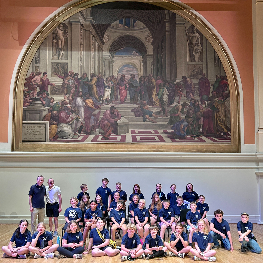 Rock Branch Elementary’s choir had a long-awaited trip this week in honor of America’s 250th birthday! 🇺🇸🎶 Under the direction of Mr. Skiles, students, teachers, and families traveled to historic sites in Charlottesville, VA, connecting their visit to the choir’s spring presentation of “The Dawn of Liberty.” During the trip, students: Toured Thomas Jefferson’s Monticello Visited the University of Virginia’s historic Rotunda Met UVA Director of Choral Activities, Michael Slon Performed in UVA’s historic Old Cabell Hall RBE students worked hard, fundraised, and patiently waited for this unforgettable experience—and it certainly delivered!