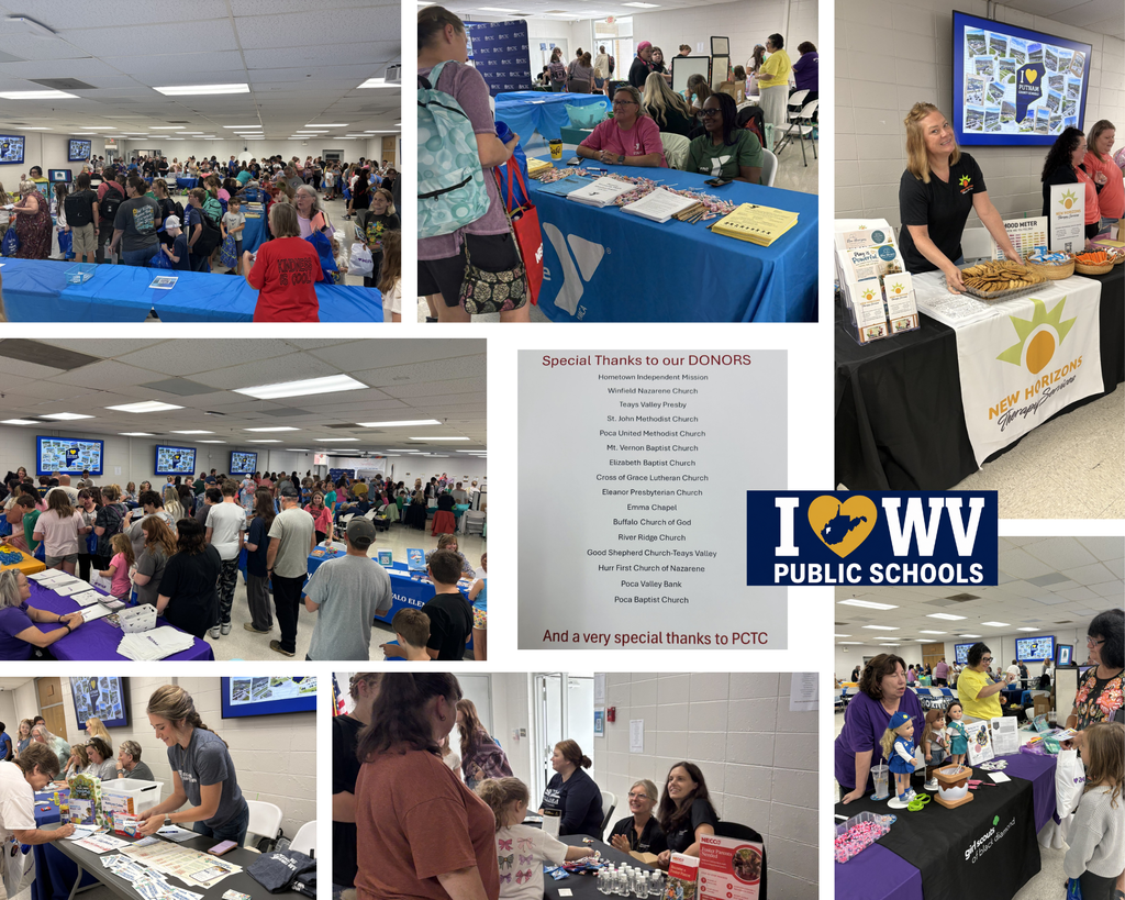 Putnam County Schools gives out school supply donations with multiple vendors for their Back to School Blast