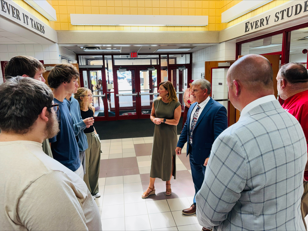 Mr. McGrew talks with finalist about future plans 