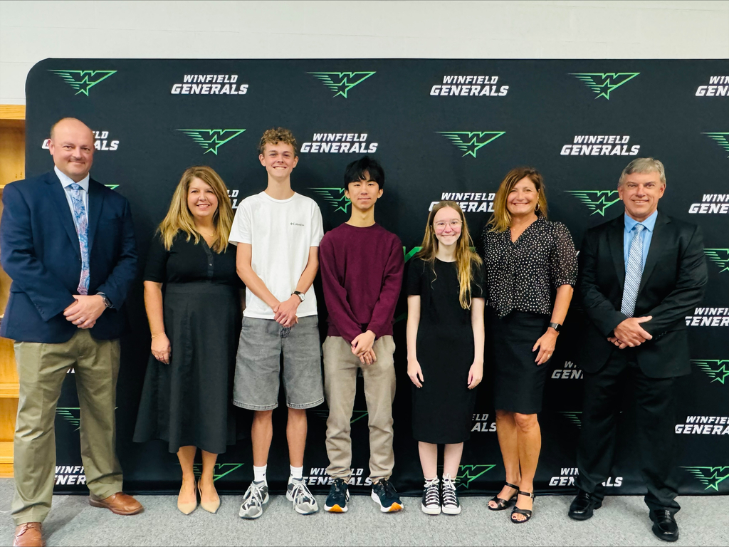 WHS administration with three National Merit semifinalist 
