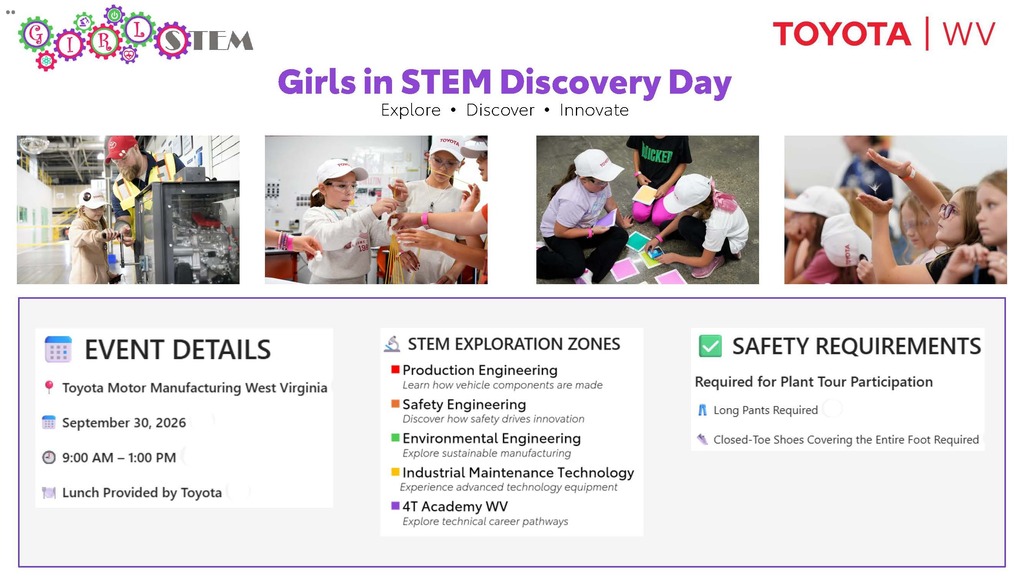 Toyota Girls in STEM Discovery Day