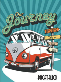 Graphic of yearbook cover