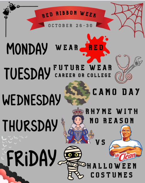Red Ribbon Week Graphic
