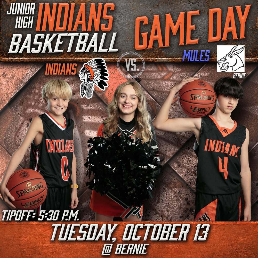 Great effort by both groups to oick up wins tonight. We are on the road tomorrow at Bernie. Bus time 4:15. Game time 5:30. 8th grade to follow!