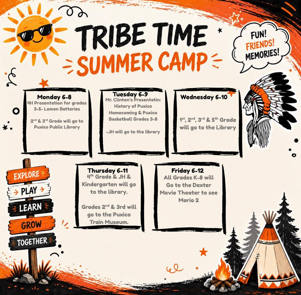 Week3 of Tribe Time Summer Camp!