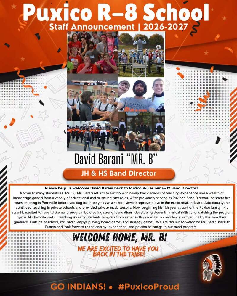 Welcome home, Mr. B!
