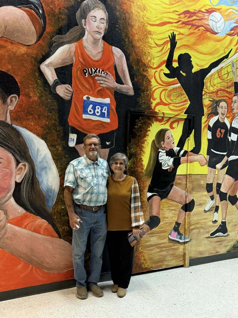 Puxico Spirit of the School Mural