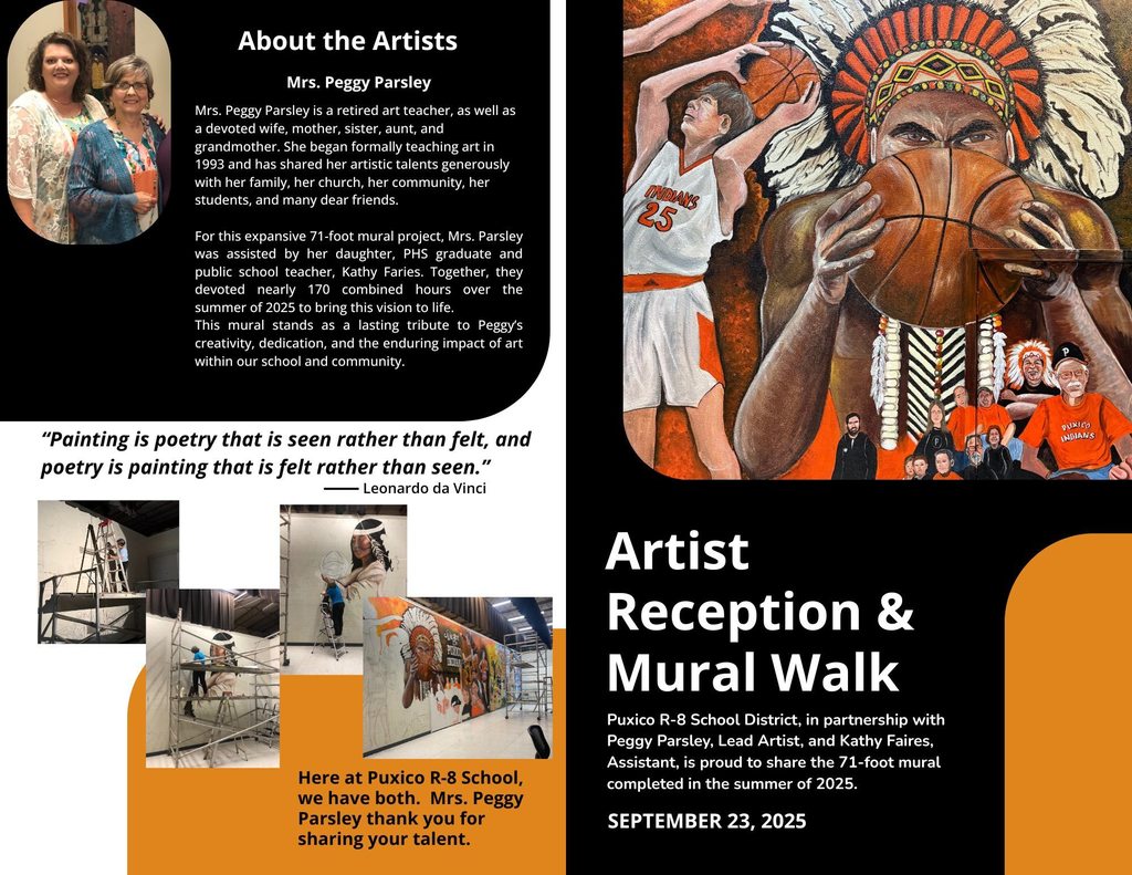 Puxico Spirit of the School Mural
