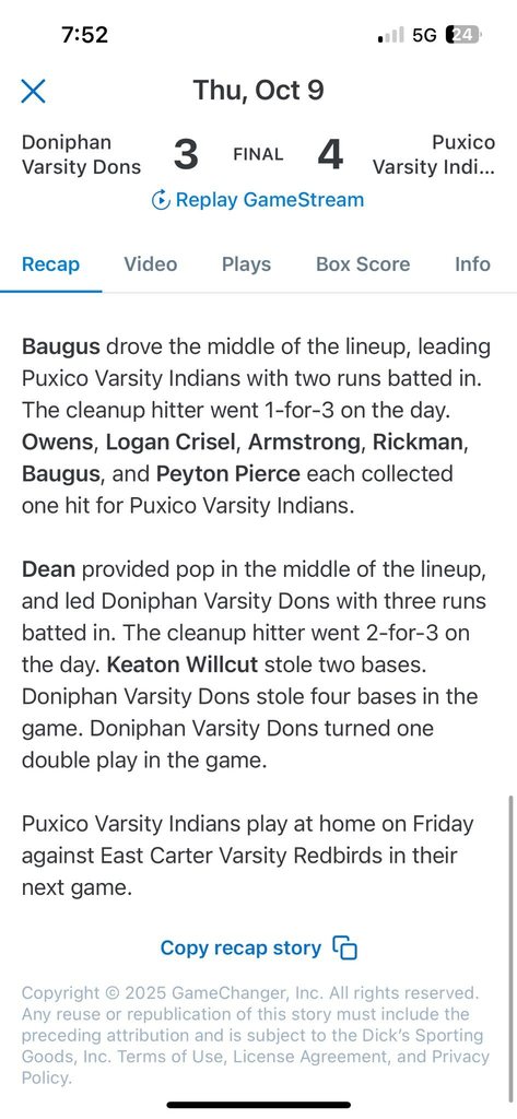 Base ball