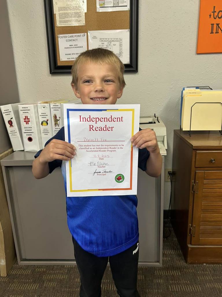 We are so proud of these kids for meeting their reading goals! Congratulations!