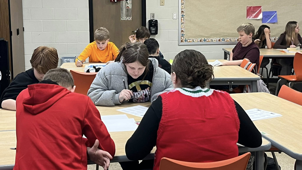 Mrs. Smothers’ 6th grade Social Studies Classes worked at stations, and in groups, while reviewing for their upcoming final. In the stations the students had to put the United States back together, after they were dismantled by “The Wet Bandits,” the Scrooge mixed up all of the states and capitals, and the kids had to rhyme like Dr. Suess’ making a story using the names of states and capitals.