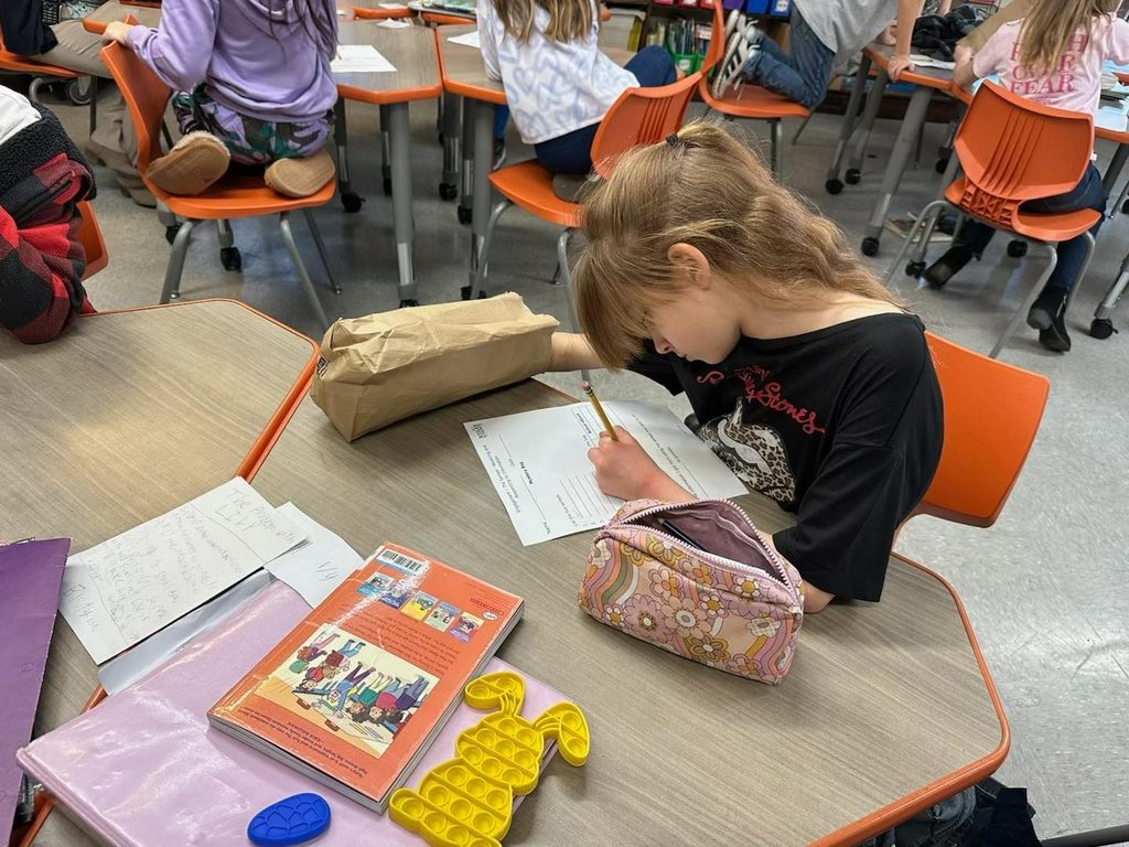 Our 4th grade students had a blast exploring their five senses today