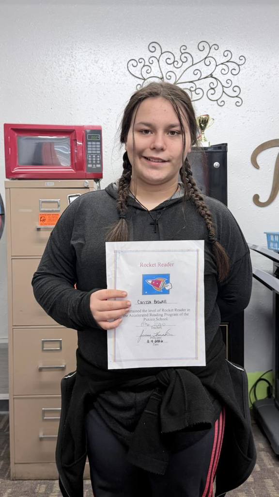 The snow break did not slow our kids down! They came back ready to break some goals!! Congratulations 🧡🖤 #puxicolearns #puxicoreaders