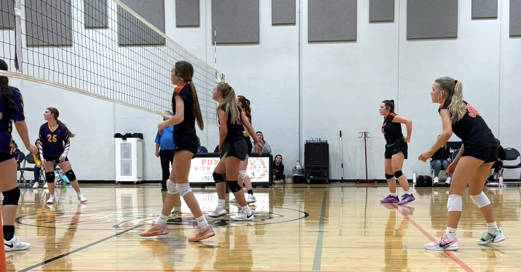 Puxico Jr High Volleyball kicked off the season against the Bloomfield Wildcats